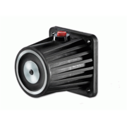 Elettromagnete con controplacca e pulsante di sblocco per montaggio a superficie. Forza di ritenuta 400N.