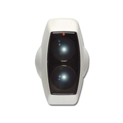 Barriera ad infrarossi, a riflessione, rivel. fumi, portata 5 - 50 mt. Indirizzata ed autoalimentata da loop con apparati serie 2000. EN54.12 CPD