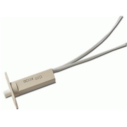 Contatto a pistone con piedino regolabile. Con cavo. Diam. 12 x 40 mm.