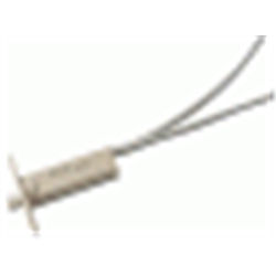 Contatto a pistone con piedino regolabile. Con cavo. Diam. 12 x 40 mm.