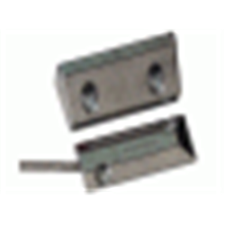 Contatto magnetico in alluminio a pavimento. GAP 75 mm. Cavo armato. IMQ I Liv.
