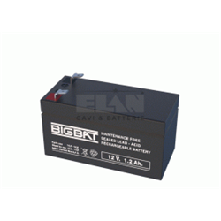 Batteria 12V 1,2 Ah.