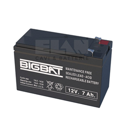 Batteria 12 V - 7,2Ah.