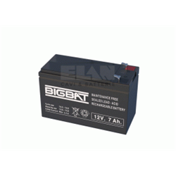 Batteria 12 V - 7,2Ah.