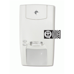 Sensore volumetrico PIR/AM, DSP, 12 m, 9 tende

