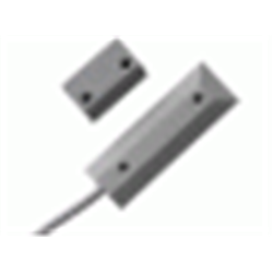Contatto magnetico installazione a pavimento, con cavo, alta sicurezza, resistenze di fine linea da 4k7 Ohm incorporate, certificato EN Grado 3 e VDS. Grigio

