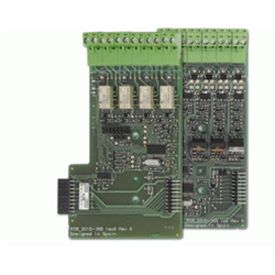 Modulo opzionale per centrali serie 1X-xx equipaggiato di 4 uscite a rele non controllate