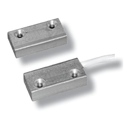 Contatto magnetico a scambio NA/NC di dimensioni ridotte con contenitore in alluminio a vista 
