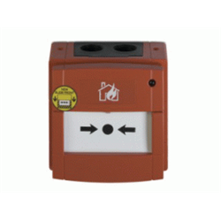Avvisatore manuale indirizzato completo di isolatore. IP67.