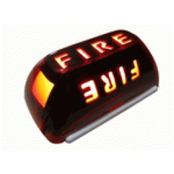 Ripetitore ottico, Alimentazione 3V—, basso assorbimento 0,003A, Illuminazione led alta luminosità, Calotta policarbonato rosso, Grado di protezione IP 42.

