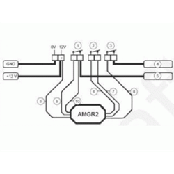 Modulo cablaggio semplificato triplo bilanciamento (conf.10 pezzi)
