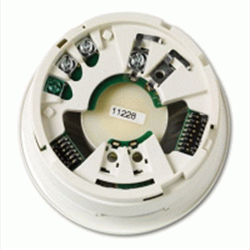 Base con avvisatore acustico e isolatore di linea loop. Colore bianco