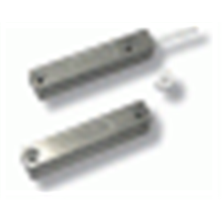 Contatto magnetico per superficie di grande portata omologato IMQ 1° livello.Con contatto NC/NA.