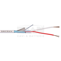 Cavo composto schermato.2x0,22 Grado 2°.