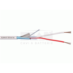 Cavo composto schermato.2x0,22 Grado 2°.