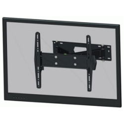 Staffa di fissaggio a parete per Monitor da 32" a 60", inclinabile e dotata di tre snodi.