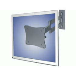 Staffa di fissaggio a parete per Monitor TruVision fino a 24", orientabile in 3 direzioni, VESA.