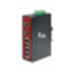 4-Port Ethernet to 2 SFP Industrial Media Converters