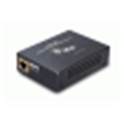 1-Port 10/100/1000Base-T Copper to a 1-Port 10/100/1000Base-Tx IEEE802.3af Copper Injector