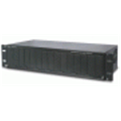 Media Converter Rack with Internal Power Supply - 15 slots