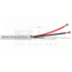 Cavo microcoassiale+2x0,50 . Fornito in matasse da 100m