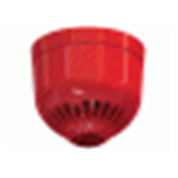 Avvisatore ottico/acustico IP21 autoalimentato dal loop.Colore rosso. Base bassa.Protezione IP21. CPR certified to EN54:3 and EN54:23