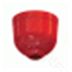 Lampeggiante a LED di colore rosso per montaggio a soffitto con base bassa