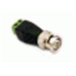 Connettore BNC maschio con connessione a morsetto