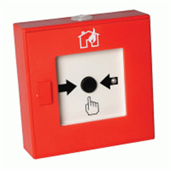 Avvisatore manuale indirizzato completo di isolatore di linea - IP42.