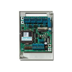 Concentratore da 8 ingressi e 8 uscite in contenitore plastico. Omolog. IMQ EN50131 