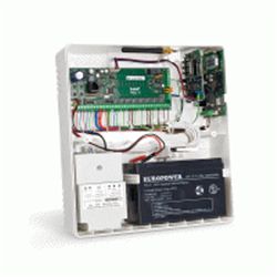 Contenitore plastico per centrali (266 x 286 x 100 mm), moduli di espansione e  moduli GSM (senza trasformatore)