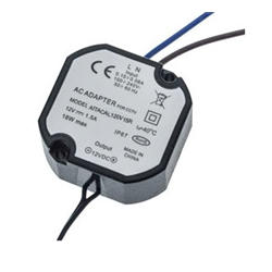 Alimentatore resinato IP67 12Vcc 1,5A