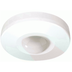 Rilevatore filare di presenza a doppia tecnologia da soffitto.