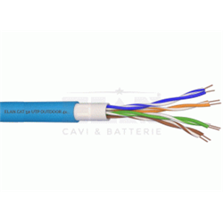  CAVO DATI ESTERNO UTP CAT5e 4X2X24AWG DOPPIA GUAINA  Fornito in bobina da 305m.Prezzo al metro