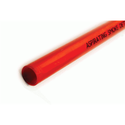 Tubo di campionamento in ABS di colore rosso. Barra di mt.3