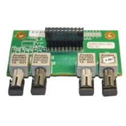 Scheda di comunicazione fibra ottica monomodale (SMFO), G2 Silver per opzione network protezione recinzioni