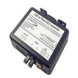 Mini unità interfaccia network (da USB a RS-422 & MMFO). Montaggio guida DIN.