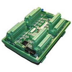 Modulo espansione UltraLink 32 uscite relè. Montaggio guida DIN