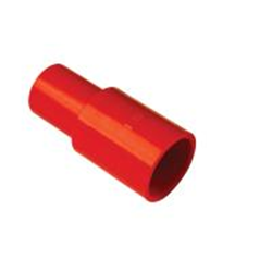 Adattatore di colore rosso Femmina 27mm/maschio 25mm