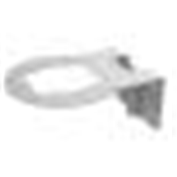 TruVision Dome Bracket, L-Shape (used together with TVD-6/7 and TVD-22/42 Series Analog VF Domes, TVD-24/44 Series HD-TVI Analog VF Domes, and TVD-11/31 and TVD-12/32 Series IP VF domes)