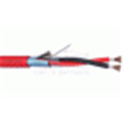 Cavo 2x0.50mmq. a norme IEC60331 (ex CEI20-36).Fornito in matassa 100m.