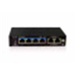 SWITCH EHTERNET MINI 4+2. 4 PORTE POE+60W 10/100M. 2 PORTE UPLINK 10/100M.MODALITA