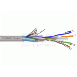 CAVO RETE DATI FTP CAT6 4X2X23AWG LSZH