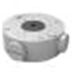 Back box per le mini Bullet con ottica fissa, ideale per modelli IP e HD-TVI.