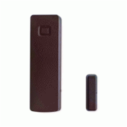 Contatto magnetico senza fili, frequenza a 433MHz a 80bit, colore marrone