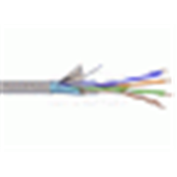 Cavo FTP CAT5e 4x2x24AWG.Fornito in bobina da 305m.Prezzo al metro