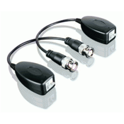 Coppia balun passivi HD. Compatibile con i formati video HD-TVI, AHD, HD-CVI, CVBS. 
