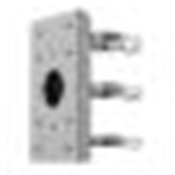 Staffa per fissaggio a palo per dome PTZ della linea TruVision analogiche ed IP, da utilizzare con la staffa TVP-WMB.