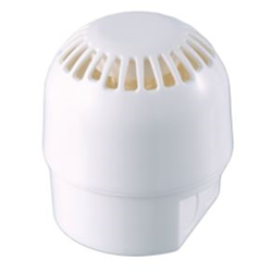 Avvisatore acustico serie 950, con isolatore incorporato multi tono autoalimentato dal loop. Protezione IP65. Colore bianco. EN54-3, EN54-17 CPD