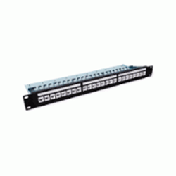 Patch Panel 24 porte keystone jack standard, ALTEZZA 1U